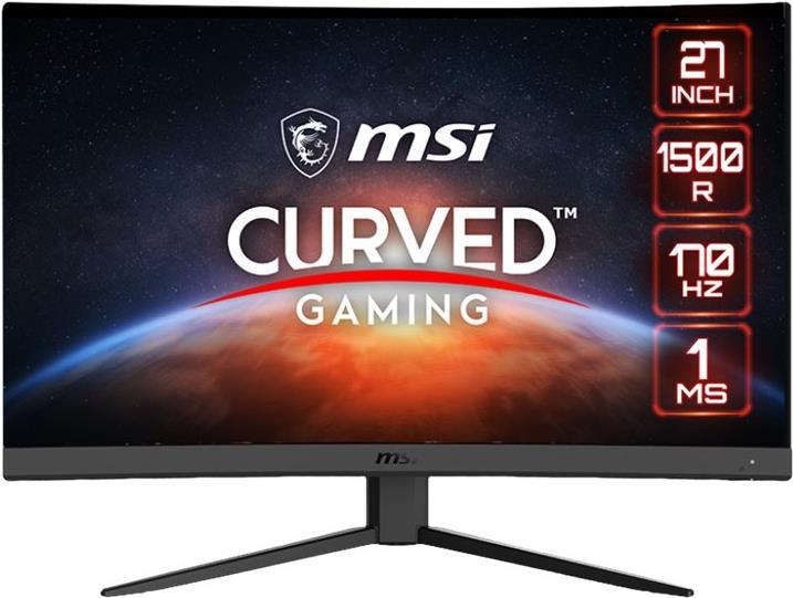MSI Optix Curved Gaming NEW Q3/2022 Succ G27CQ4DE E2 LED display 68,6 cm (27") 2560 x 1440 Pixel Wide Quad HD Schwarz (9S6-3CB01T-028)