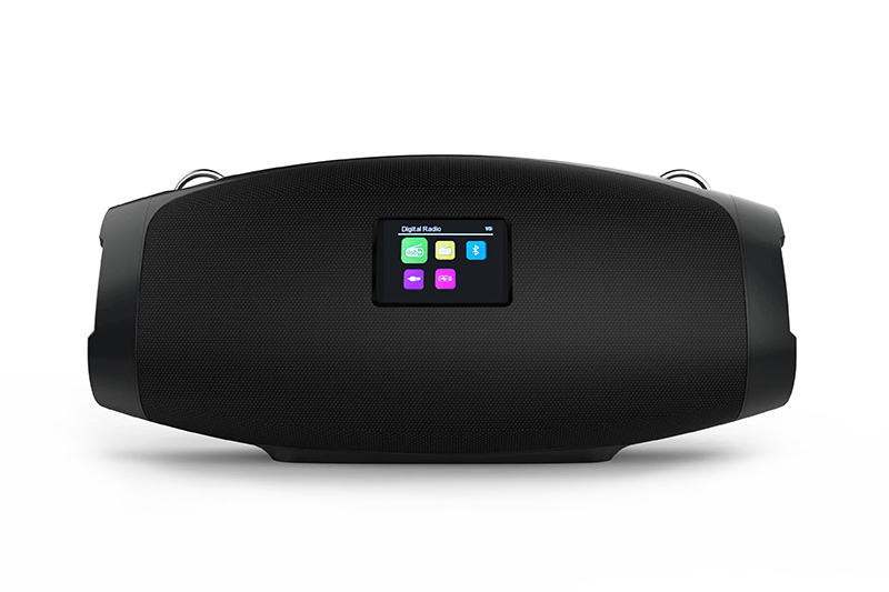 Xoro DAB 800 Tragbares Radio Stereo DAB+ FM IP44 Schwarz