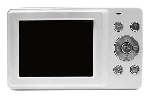 Yashica DigiPix 100 Kompaktkamera 44 MP 16x Zoom 2,4" IPS Weiß