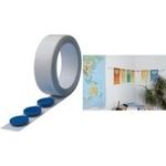 MAUL Magnetband 5m weiß selbstklebend (6211002)