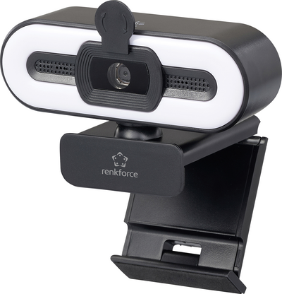 Renkforce RF-WC-190 Webcam 2592 x 1944 Pixel Klemm-Halterung Stativgewinde (RF-6830736)