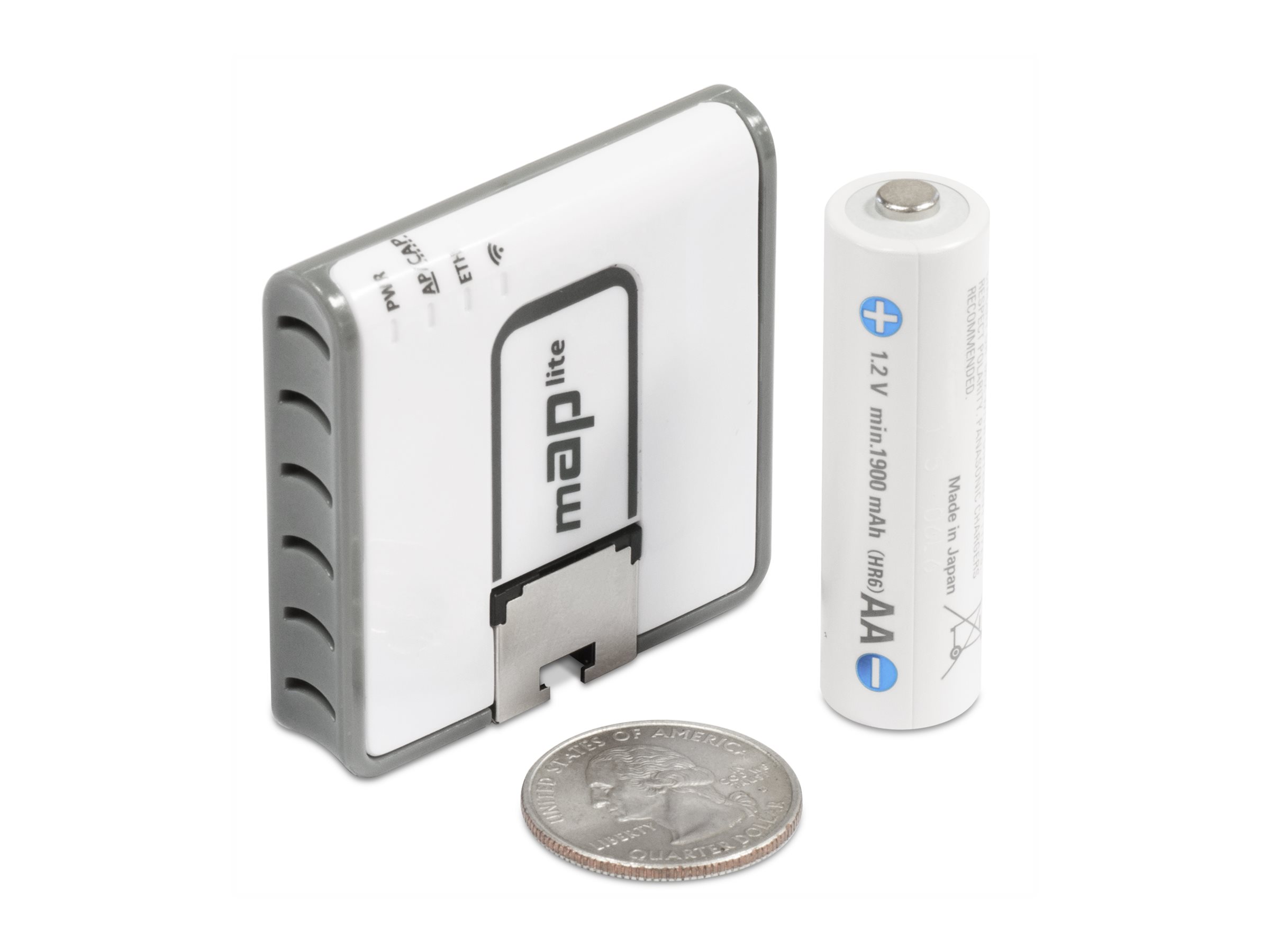 MikroTik RouterBOARD mAP lite 2,4 GHz Access Point PoE Weiß