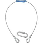 EUROLITE Sicherungsseil B 6x1000mm bis 35kg silber (58010331)