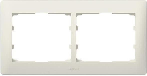 LEG Rahmen 2-fach waagrecht 771502 Galea perlmutt (771502)