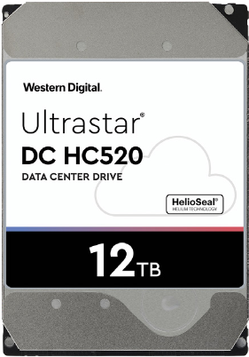 Western Digital Ultrastar DC HC520 3.5"  12000 GB SAS (1EX1007)