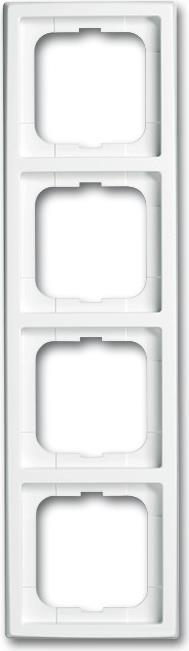 Busch-Jaeger 1754-0-4176. Produktfarbe: Weiß, Markenkompatibilität: Busch-Jaeger. Breite: 80 mm, Höhe: 293 mm, Dicke: 1,1 cm (2CKA001754A4176)