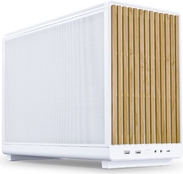 Lian Li DAN Cases A3-mATX Wood Edition PC-Gehäuse Micro-ATX - Buche weiß (A3- MATX-WD WHITE)