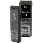 JT Berlin Echtleder Gürteltasche Turnline| AVM FRITZ!Fon X6| schwarz| bulk| (12021)