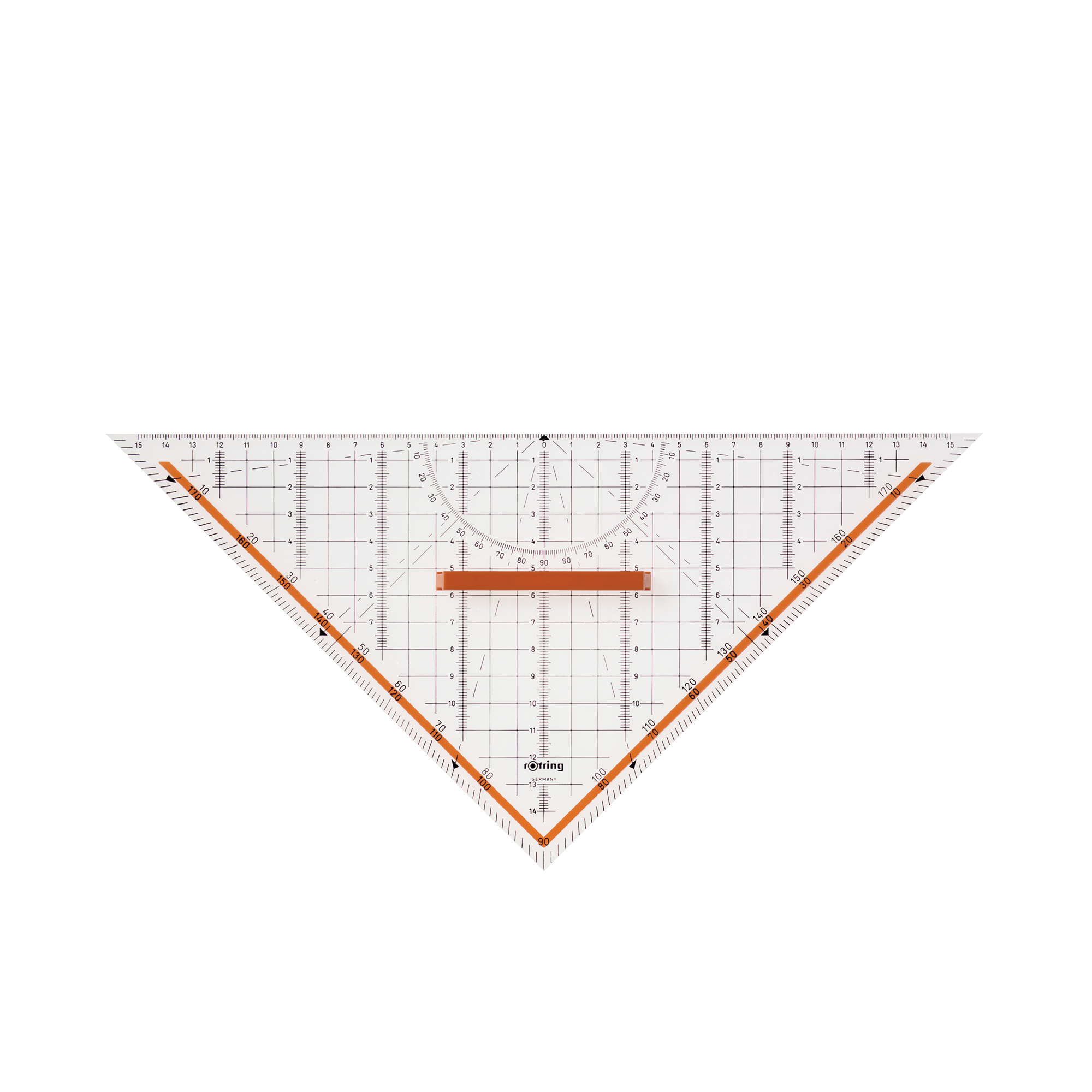 Rotring Centro Professional Set Square 32 cm Kristallklar