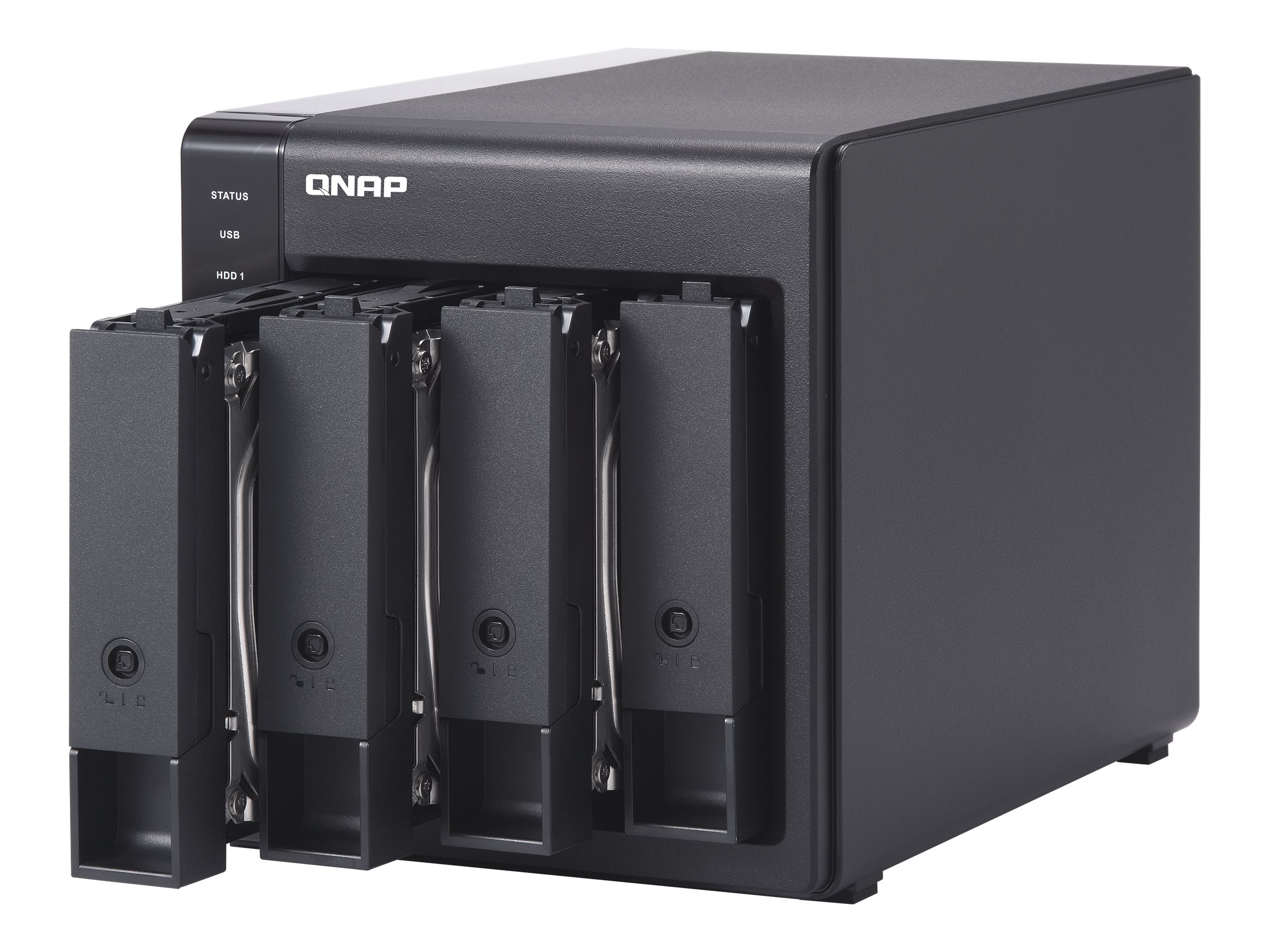 QNAP TR-004 NAS-Erweiterungsgehäuse 4 Bay Schwarz