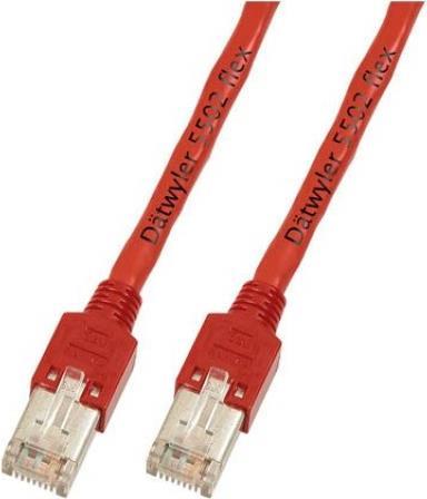 EFB-Elektronik RJ45 Patchkabel Cat.5e S/UTP PVC Dätwyler 5502 TM11 rot 1m Hersteller: EFB Elektronik (K8703.1)