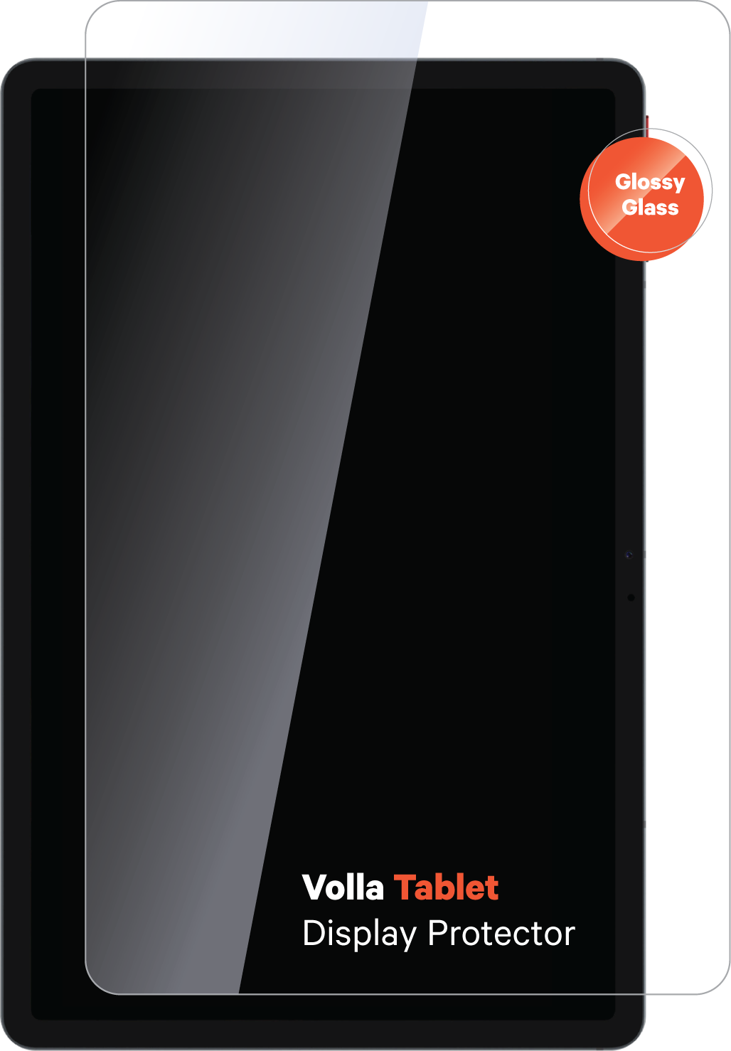 Volla Hybridglass Tablet Displayschutz, klar (3364)
