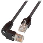 EFB-Elektronik RJ45 Patchkabel Cat.5e S/UTP PVC TM11 1x90° schwarz 10m Hersteller: EFB Elektronik (K0993.10)