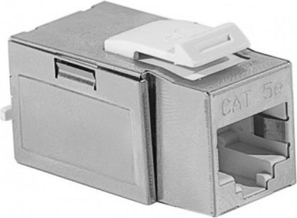 Anschlussbuchse RJ45, Cat 6 FTP, Keystone-Format Zum Einbau in Modulträger, Datendosen oder IP 44 Aufputzgehäuse (272884)