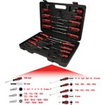 KS TOOLS ERGOTORQUEplus Schraubendreher- und Bit-Satz, 39-tlg. (159.0100)