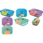 Maped PICNIK Lunchbox HASE, aus Kunststoff, 0,9 Liter aus Kunststoff, Deckel mit Silikondichtung, mit Clipver - 1 Stück (874102)