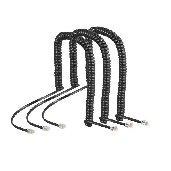 Auerswald 55001 Telefonkabel 2 m Schwarz