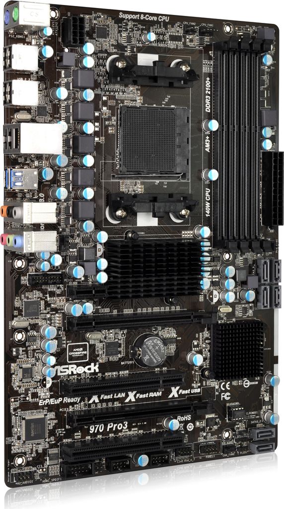 ASRock 970 Pro3 R2.0 ATX Keine CPU Mainboard