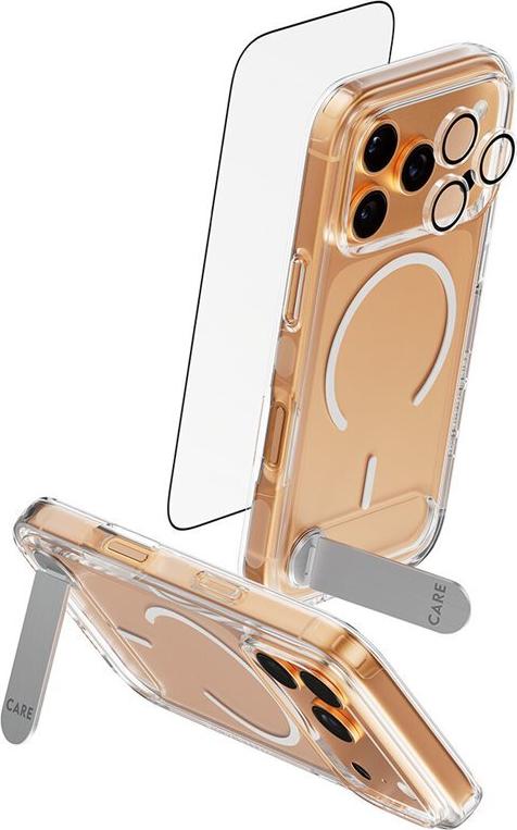 PanzerGlass CARE 3-in-1 Feature Kick Bundle iPhone 17 Pro (CR74539)