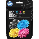 HP Inc. HP 951CMY/950XLBlk Ink Crtg Cmbo 4-Pk (C3WK1AE#LS1)