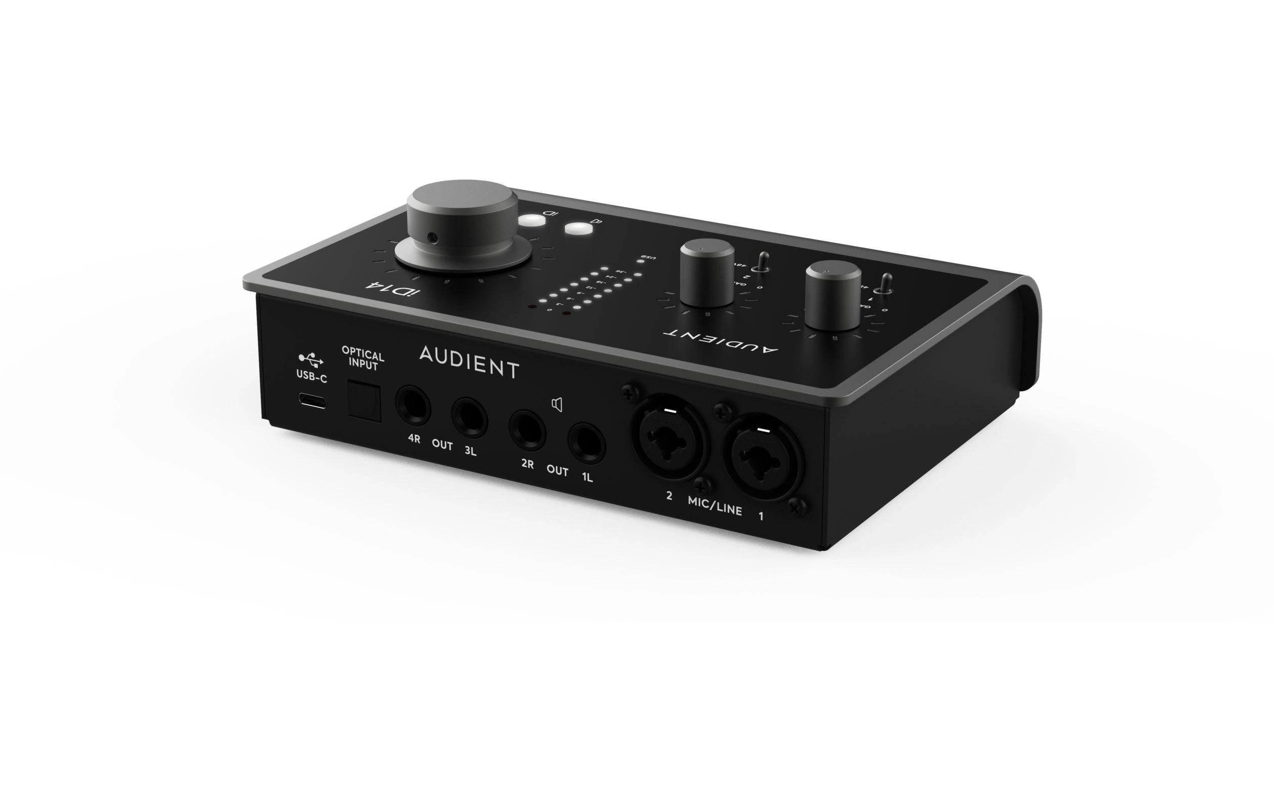 Audient iD14 MKII Audio Interface Schwarz