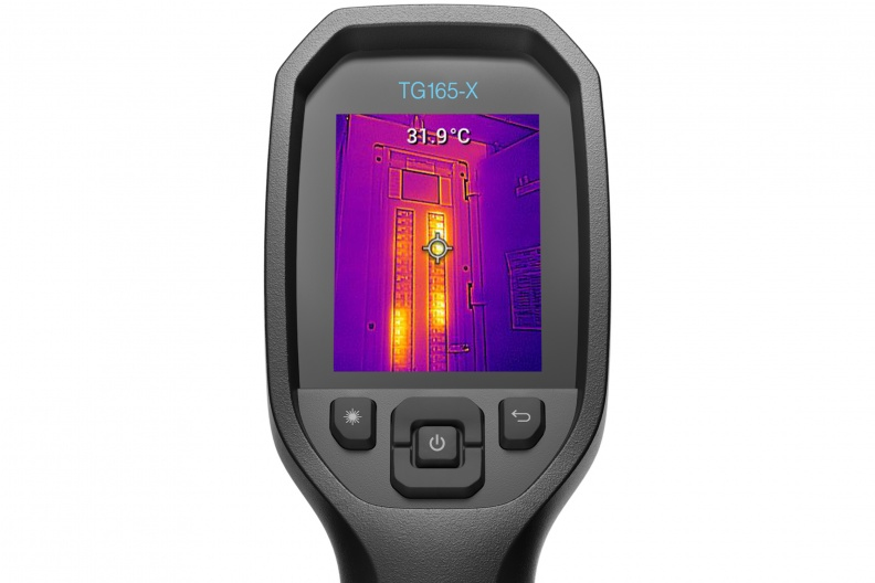 FLIR TG165-X Wärmebildkamera 2/3" 80 x 60 Pixel LCD-Display Schwarz