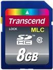 Transcend Flash-Speicherkarte (TS8GSDHC10M)