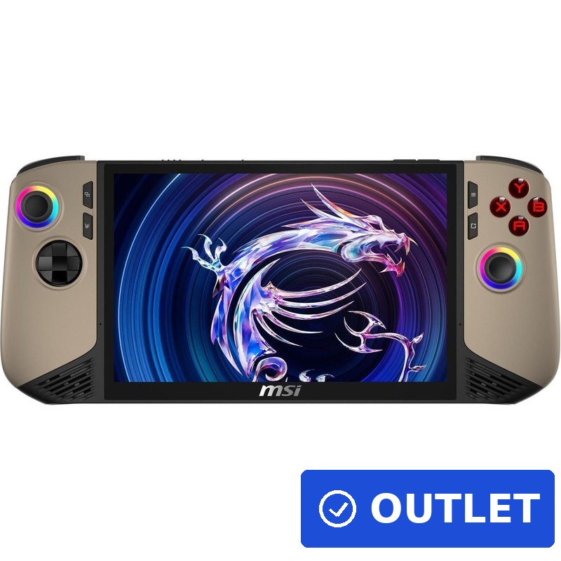 MSI Claw 8 AI+ A2VM-015 Handheld-Spielkonsole 8" Intel Core Ultra 7 32GB RAM 1TB SSD (001T52-015) (geöffnet)
