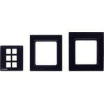 KRAMER ELECTRONICS RC-206/RC-306-EU-PANEL-SET-80/86(B) - Schwarzes Rahmen- und Frontplattenset für die EU-Version der RC-206/RC-306 (30-00020599)