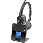 HP Poly Savi 8420 Kopfhörer Kabellos Kopfband Büro/Callcenter Bluetooth Schwarz (8L5B3AA)