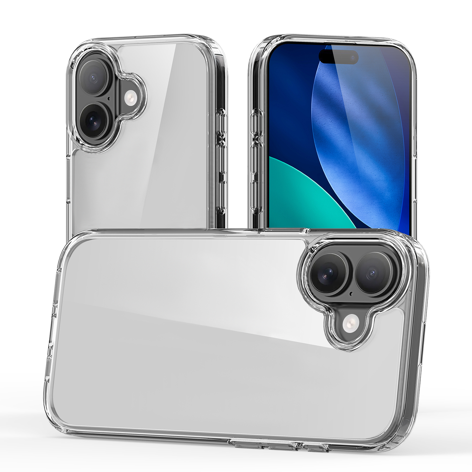 Nevox StyleShell SHOCKFlex iPhone 17 6,3" Transparent