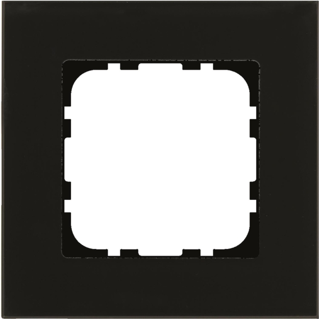 MDT Glasrahmen 1-fach schwarz BE-GTR1S.01S (BE-GTR1S.01S)