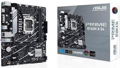 ASUS PRIME B760M-K D4 (90MB1DS0-M0EAY0)