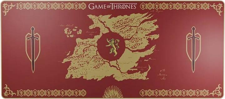 Lexip HBO Game of Thrones Lannister Edition Gaming-Mauspad XXL Rot 90x40 cm (TSXLXMP0007)