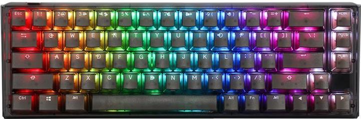 Ducky One 3 Aura Black SF Gaming Tastatur, RGB LED - MX-Speed-Silver (DKON2167ST-PDEPDABAAAC1)