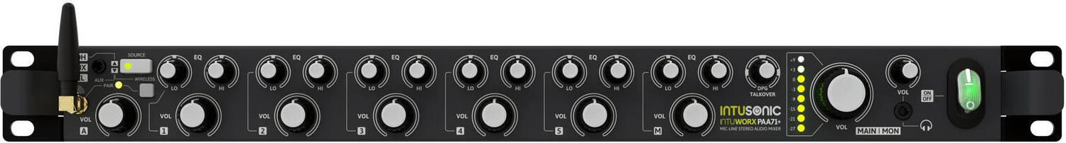 INTUSONIC PAA71+ Mikrofon-Line-Mixer (12604190)