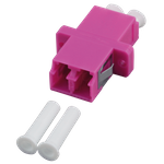 EFB-Elektronik Kupplung LC Duplex OM4 einteilig, erikaviolett, Keramikhülse, SC Simplex Hersteller: EFB Elektronik (53334.1)