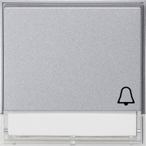GIRA 067365 Wandplatte/Schalterabdeckung Aluminium (067365)