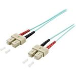 Equip LWL Patchkabel SC->SC 30.00m Multimode Duplex OM3 turq (255333)