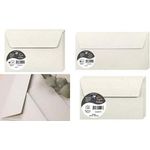 Pollen by Clairefontaine Briefumschlag 90 x 140 mm, Natura 100 % Recyclingpapier, 120 g/qm, Maße: 90 x 140 mm, - 1 Stück (55017C)