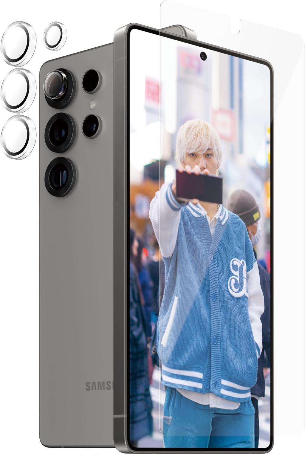 PanzerGlass 2-in-1 Protection Bundle Samsung Galaxy S25 Ultra (PGRHONUG38488)