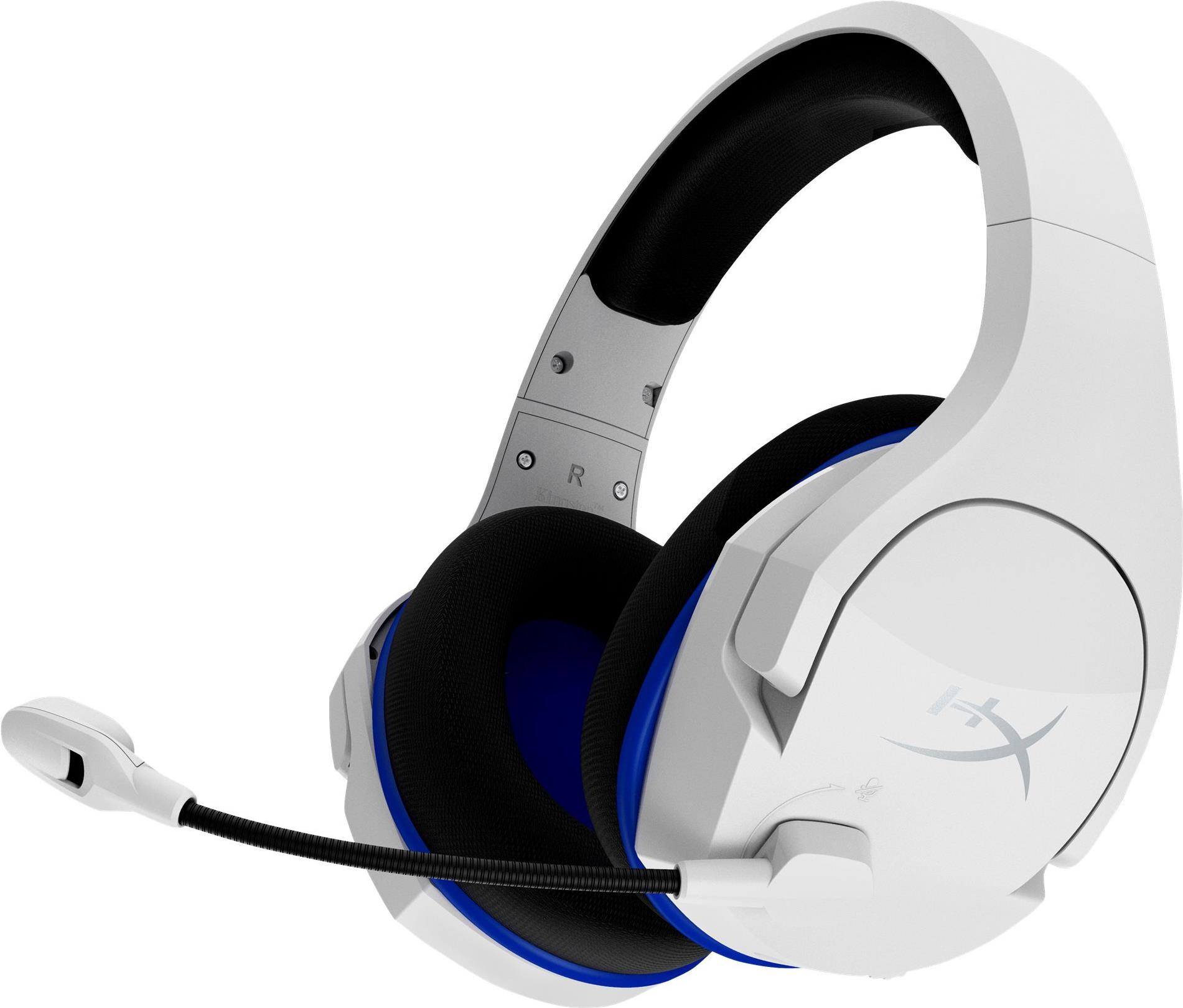 HyperX Cloud Stinger Core Wireless Gaming Headset PS5 PS4 Weiß Blau