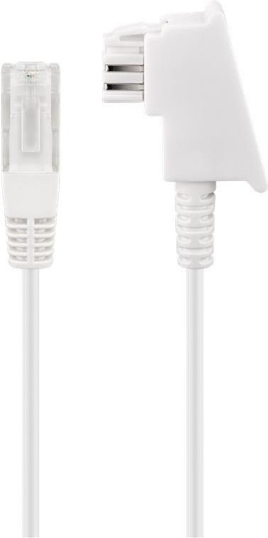 Goobay 60672 Telefonkabel 10 m Weiß (60672)