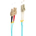 shiverpeaks BS77952/3 Glasfaserkabel 2 m LC SC OM3 Aqua-Farbe (BS77952/3)