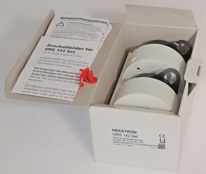 Hekatron Set Optischer ORS 142 SetRauchschalter 31-5000017-01-04 (31-5000017-01-04)