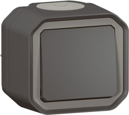 LEGRAND 069790L Plexo New FRAP Taster 10 A, Steckklemmen (069790L)