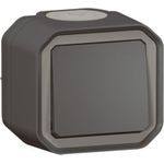 LEGRAND 069790L Plexo New FRAP Taster 10 A, Steckklemmen (069790L)