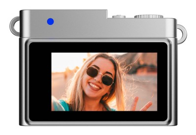 Easypix MiniPro XS1 Digitalkamera 1 MP Full HD 0,96" Silber, Schwarz
