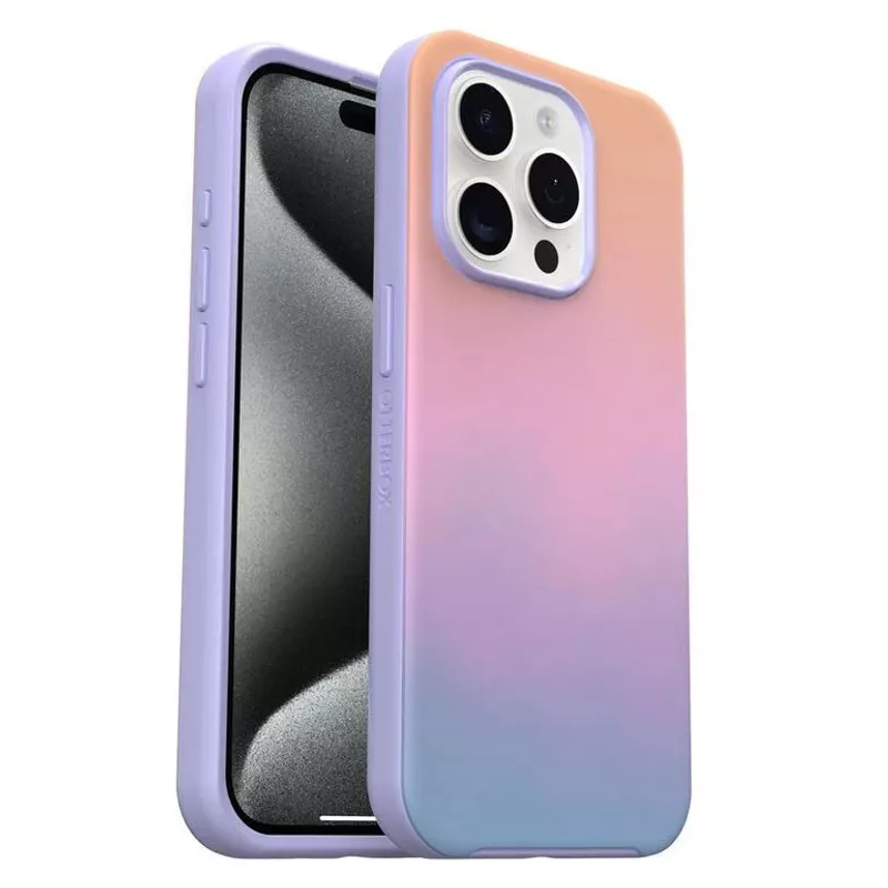 OtterBox Symmetry MagSafe iPhone 15 Pro - Soft Sunset (77-93357) (geöffnet)