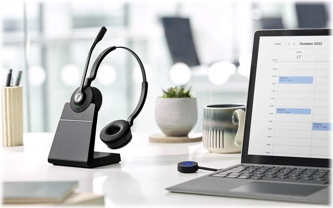 Jabra Engage 55 Stereo Headset Schwarz